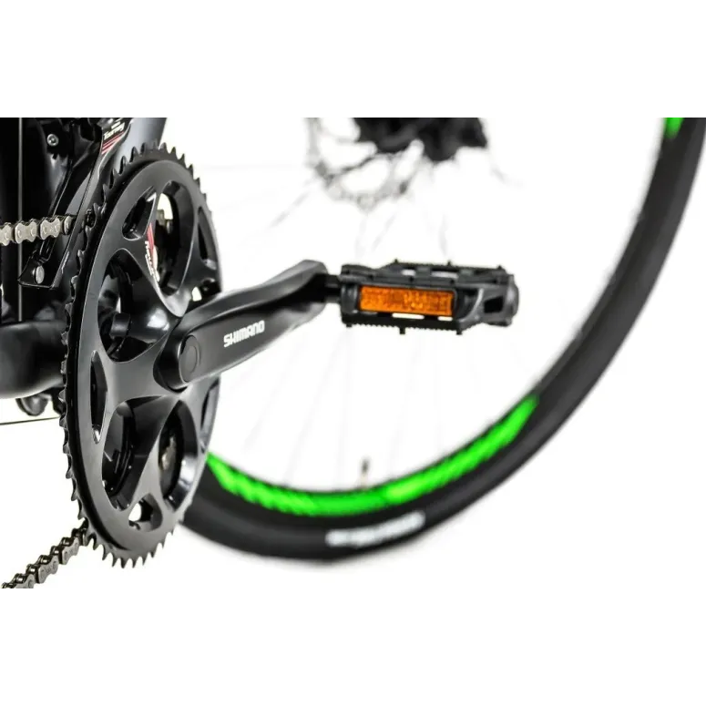 Rower Szosowy Męski 28 ALU Tarcze 14 Bieg Szosówka