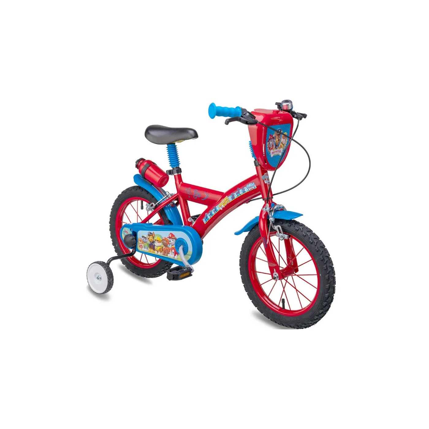 Rower Dziecięcy Chłopięcy 14 Psi Patrol Koła Boczne