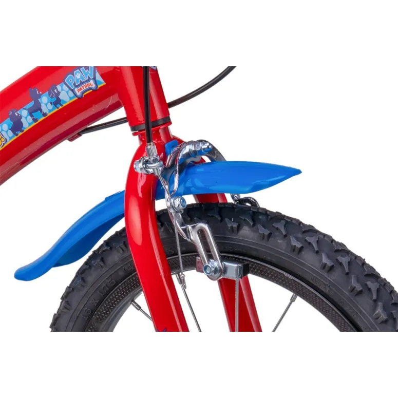 Rower Dziecięcy Chłopięcy 14 Psi Patrol Koła Boczne