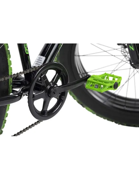 Rower Chłopięcy Fatbike 24 Grube Opony 6 Biegów Shimano Tarcze - 7