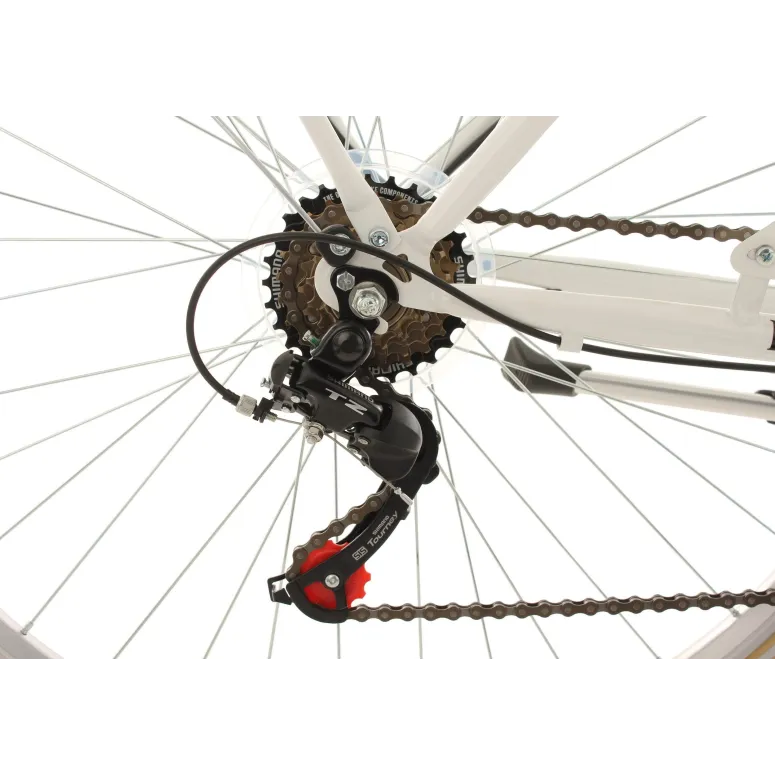 Damski Rower Miejski 28 Nexus 3 Oświetlenie Sakwy - 7