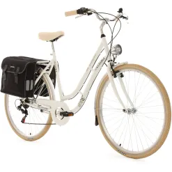 Damski Rower Miejski 28 Nexus 3 Oświetlenie Sakwy