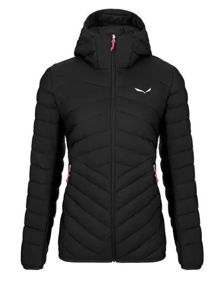Kurtka Trekkingowa Damska Salewa Brenta Puchowa Wodoodporna Czarna r. L