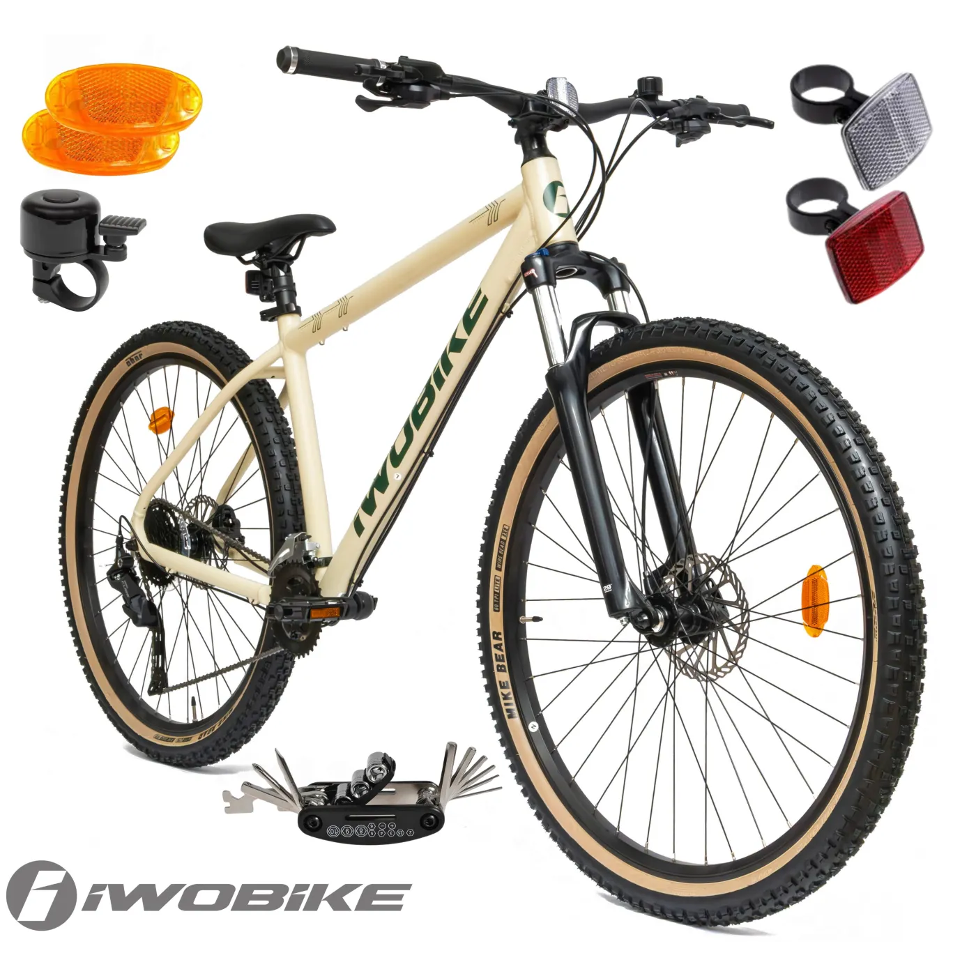 Rower Męski Górski 29" Aluminium Amortyzacja Shimano Cues MTB IWOBIKE 2025