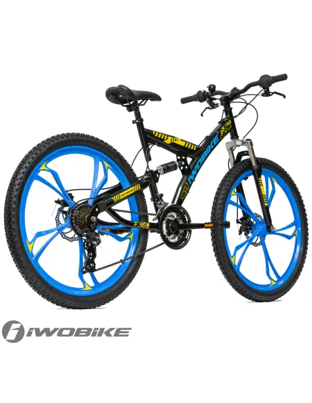 Rower Męski Damski Górski 26" IWOBIKE Shimano MTB Tarcze Full Amory 2025