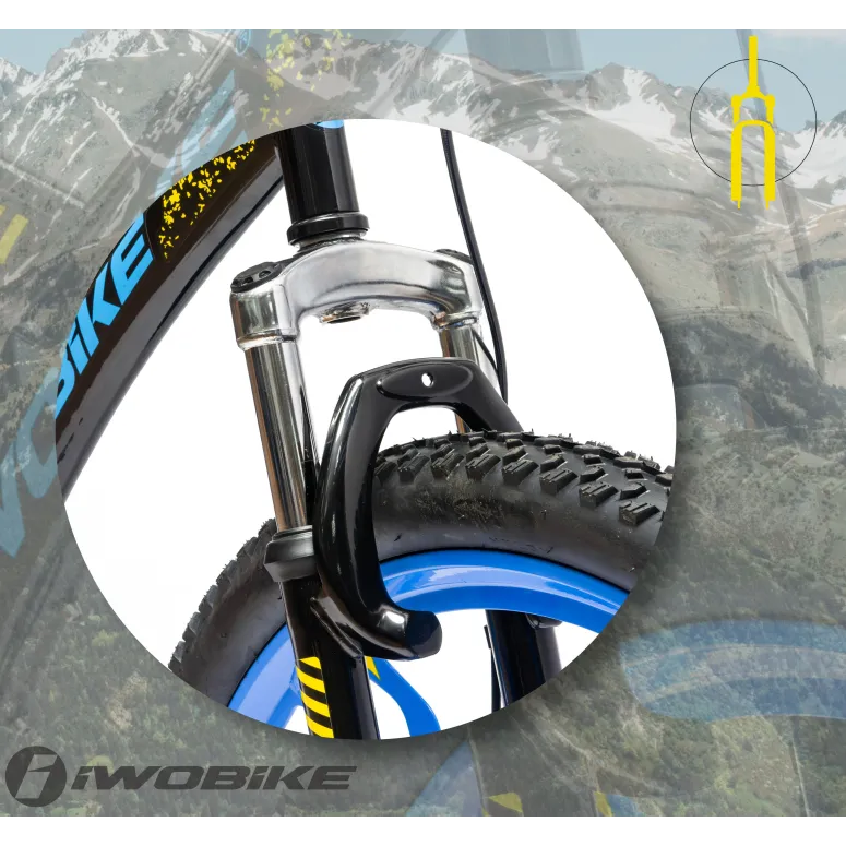 Rower Męski Damski Górski 26" IWOBIKE Shimano MTB Tarcze Full Amory 2025