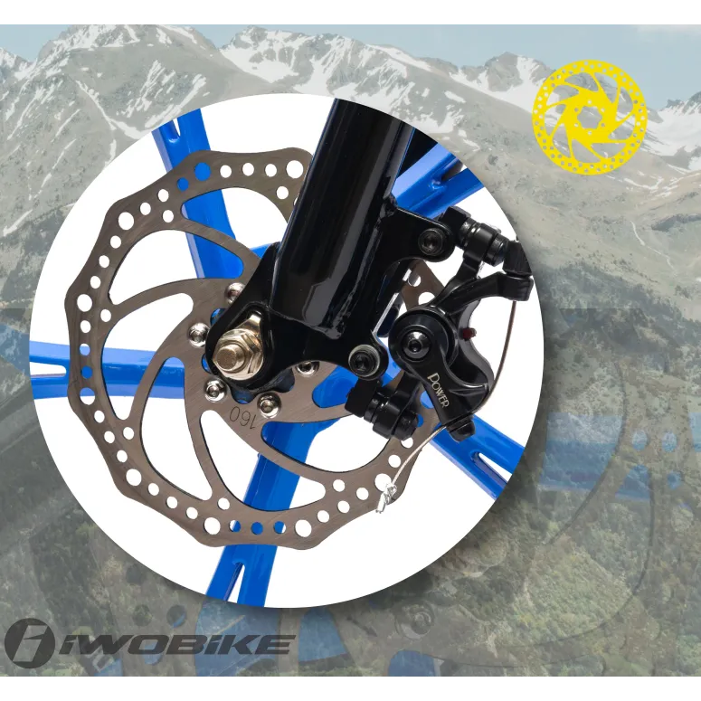 Rower Męski Damski Górski 26" IWOBIKE Shimano MTB Tarcze Full Amory 2025