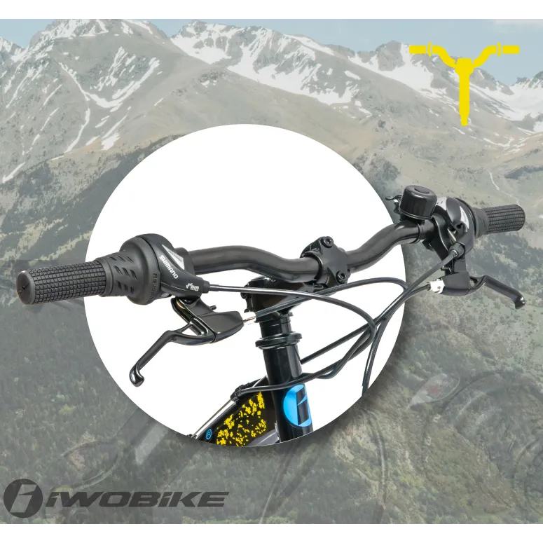 Rower Męski Damski Górski 26" IWOBIKE Shimano MTB Tarcze Full Amory 2025