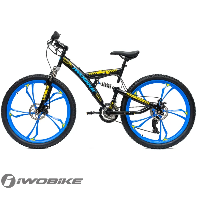 Rower Męski Damski Górski 26" IWOBIKE Shimano MTB Tarcze Full Amory 2025