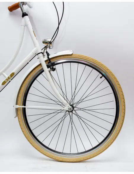 Rower Damski Miejski Koła 28" SHIMANO Nexus Oświetlenie Bagażnik Błotniki