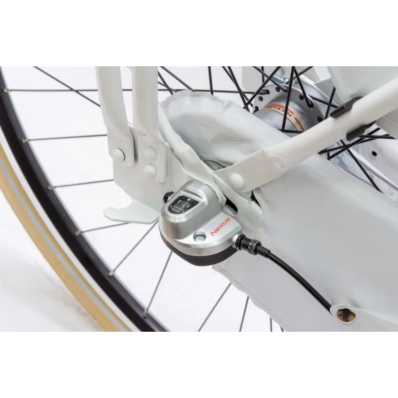 Rower Damski Miejski Koła 28" SHIMANO Nexus Oświetlenie Bagażnik Błotniki