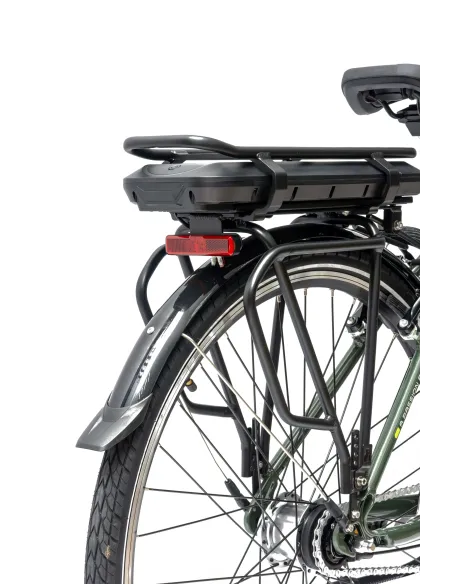 Rower Elektryczny Damski Miejski 28 Aluminium SHIMANO Nexus Amortyzacja LCD