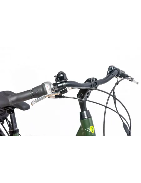 Rower Elektryczny Damski Miejski 28 Aluminium SHIMANO Nexus Amortyzacja LCD