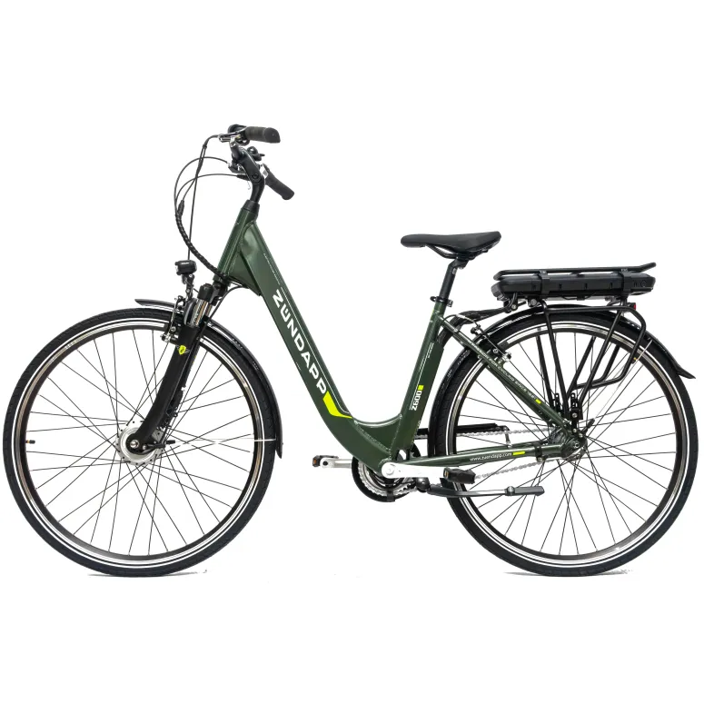 Rower Elektryczny Damski Miejski 28 Aluminium SHIMANO Nexus Amortyzacja LCD