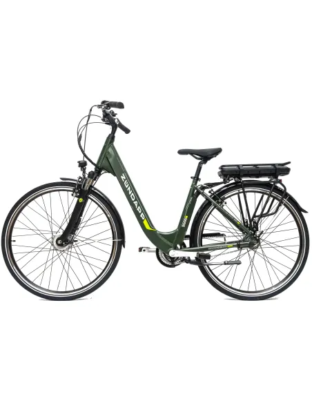 Rower Elektryczny Damski Miejski 28 Aluminium SHIMANO Nexus Amortyzacja LCD