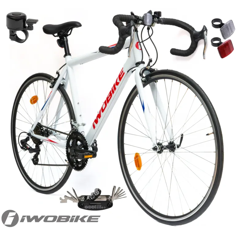 Rower Męski Szosowy Koła 28" Shimano IWOBIKE 2025 Lekki Kolarzówka Szosówka