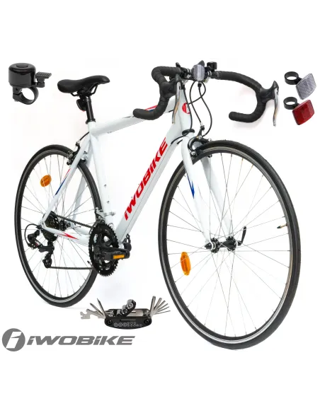 Rower Męski Szosowy Koła 28" Shimano IWOBIKE 2025 Lekki Kolarzówka Szosówka