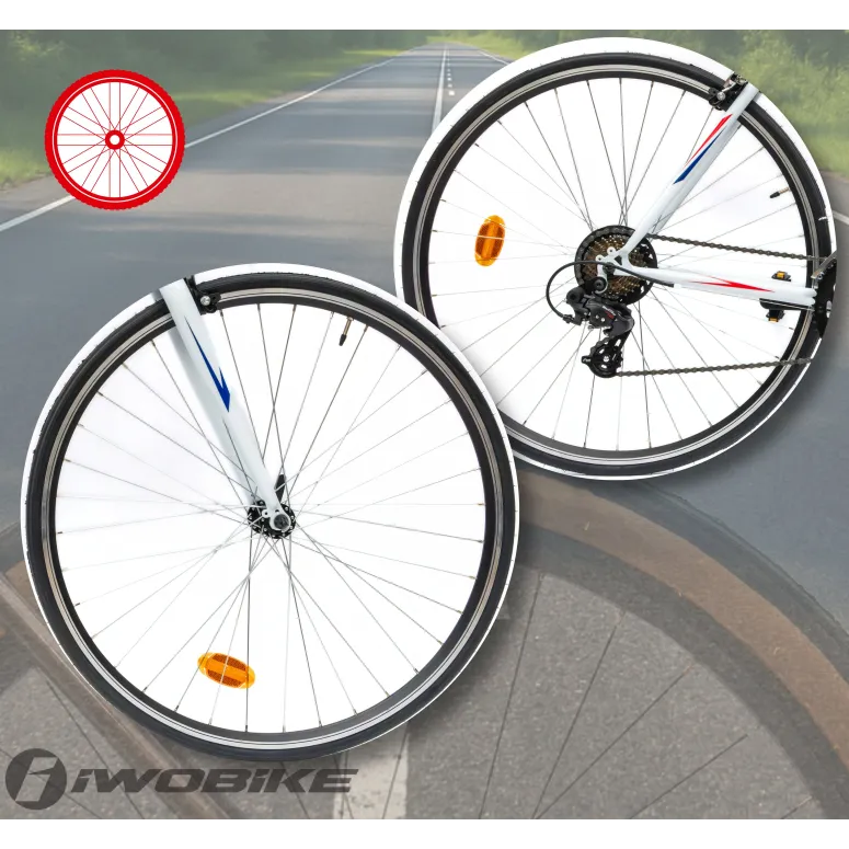 Rower Męski Szosowy Koła 28" Shimano IWOBIKE 2025 Lekki Kolarzówka Szosówka