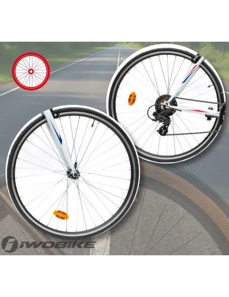 Rower Męski Szosowy Koła 28" Shimano IWOBIKE 2025 Lekki Kolarzówka Szosówka