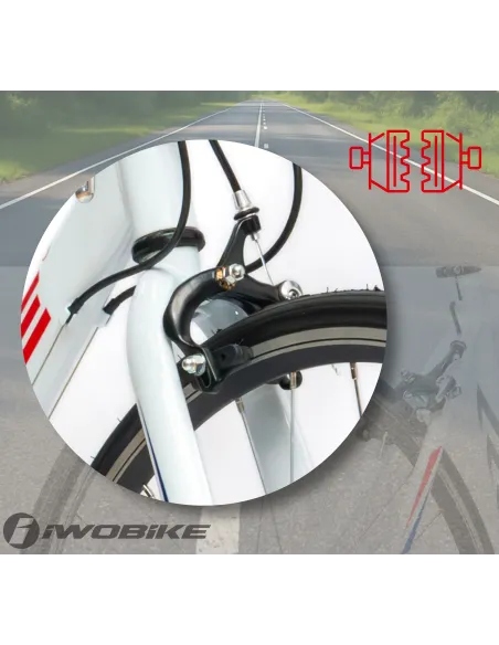 Rower Męski Szosowy Koła 28" Shimano IWOBIKE 2025 Lekki Kolarzówka Szosówka