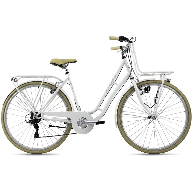 Rower Miejski 28 Damski Oświetlenie Bagażnik Retro Shimano Damka Rama 20