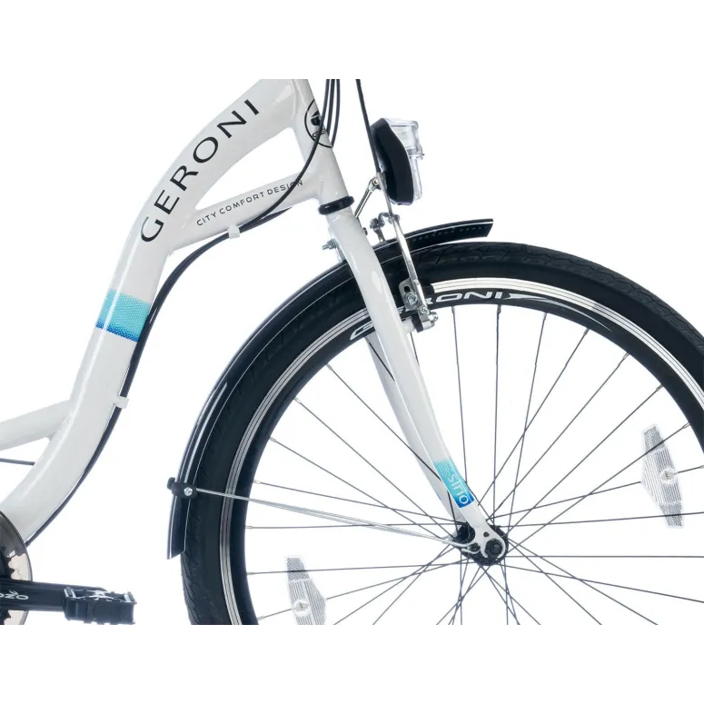 Miejski Rower 26 Damski Dziewczęcy 21 Bieg Światła - 4