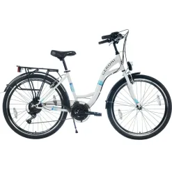 Miejski Rower 26 Damski Dziewczęcy 21 Bieg Światła