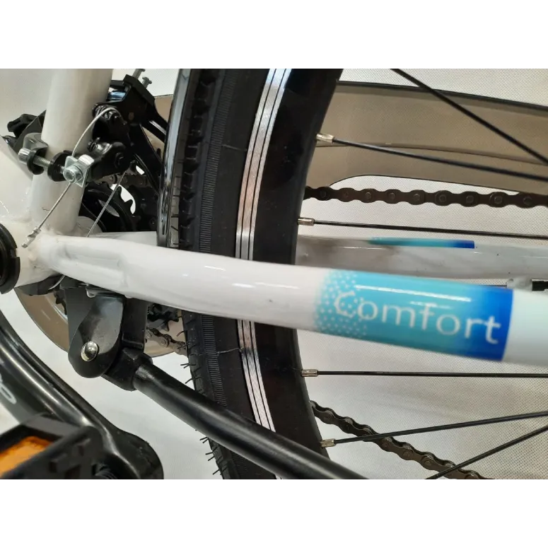 Rower Dziewczęcy Miejski 24 Damka Koszyk Światła - 13