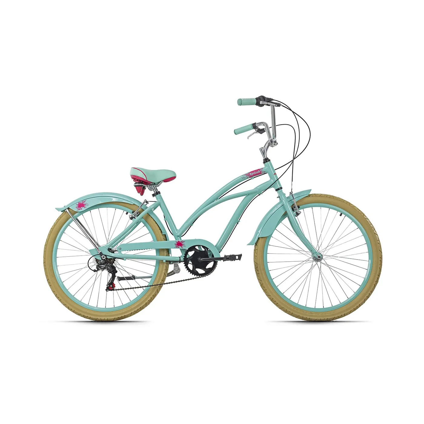 Rower Beach Cruiser Damski Dziewczęcy 26 Aluminium - 1