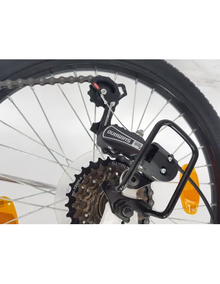 Rower Damski Męski Składany Miejski 20 SHIMANO Bagażnik Oświetlenie Stopka