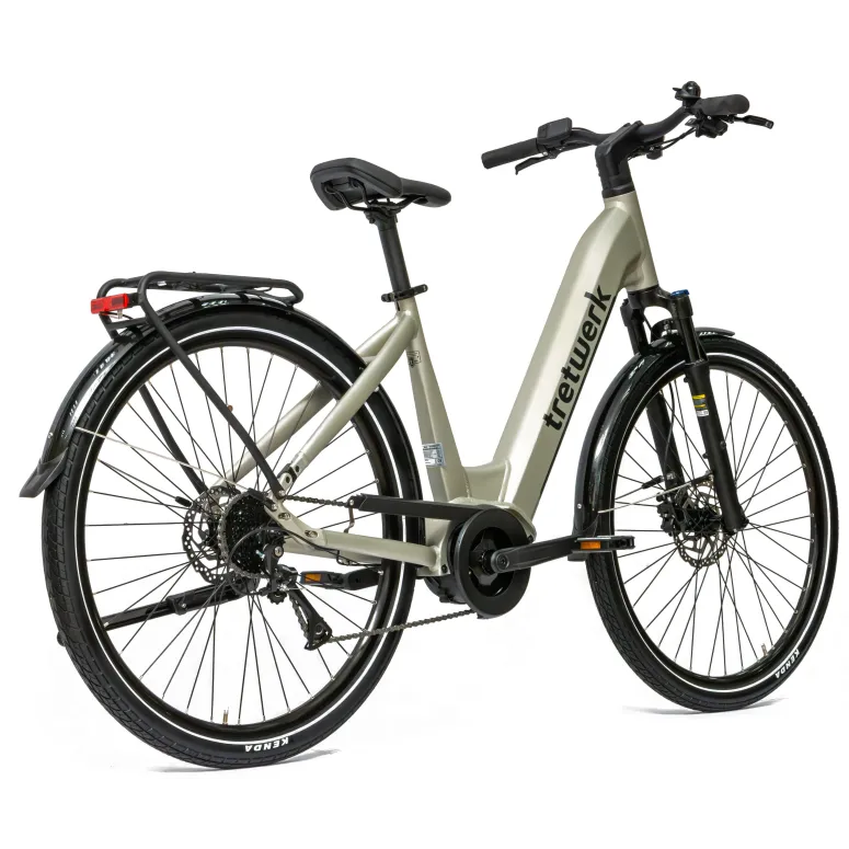 Rower Elektryczny Damski Miejski 28 SHIMANO Acera Aluminium Hydraulika