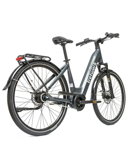 Rower Elektryczny Damski Trekkingowy 28 SHIMANO Nexus 250 W LCD Aluminiowy