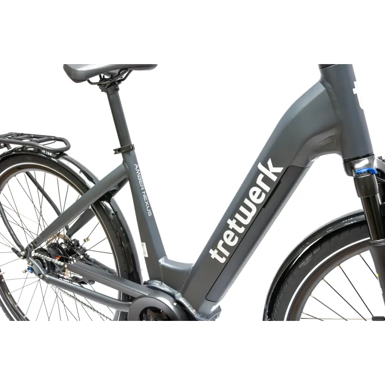 Rower Elektryczny Damski Trekkingowy 28 SHIMANO Nexus 250 W LCD Aluminiowy