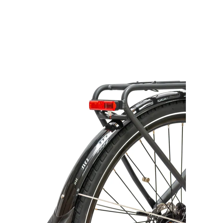 Rower Elektryczny Damski Trekkingowy 28 SHIMANO Nexus 250 W LCD Aluminiowy