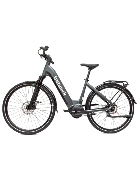 Rower Elektryczny Damski Trekkingowy 28 SHIMANO Nexus 250 W LCD Aluminiowy