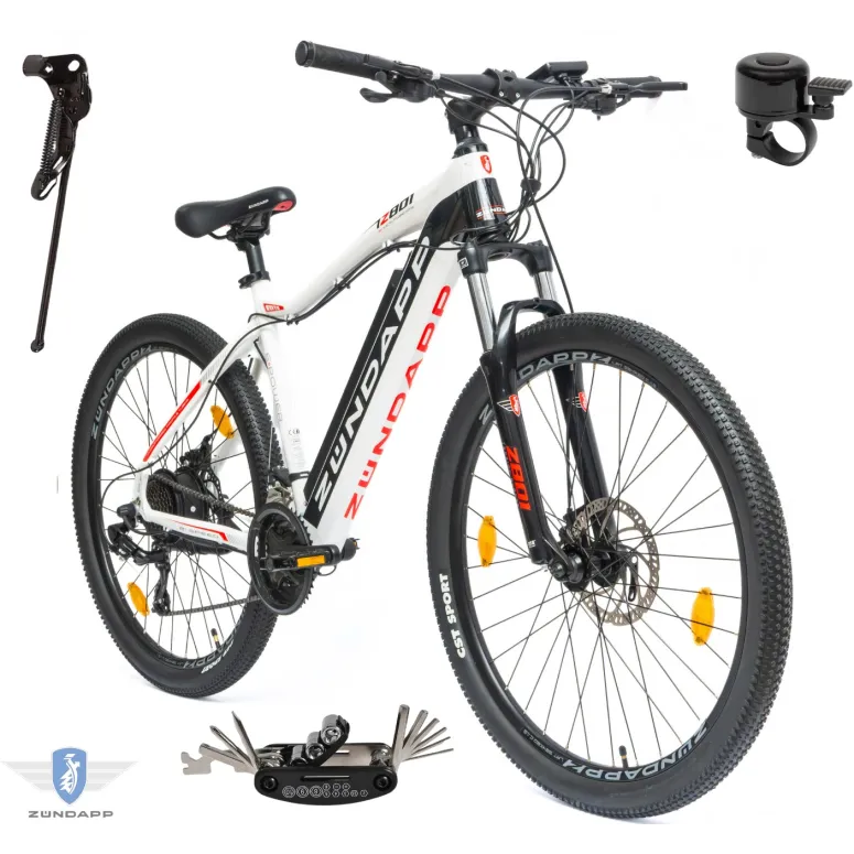 Rower Elektryczny Męski Damski Górski 27,5 MTB SHIMANO Aluminium LCD Amory