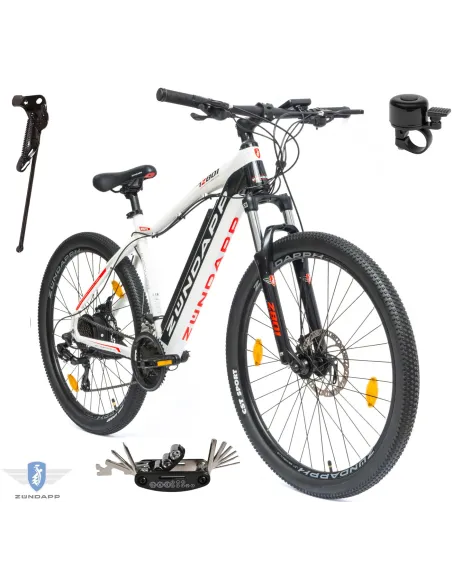 Rower Elektryczny Męski Damski Górski 27,5 MTB SHIMANO Aluminium LCD Amory