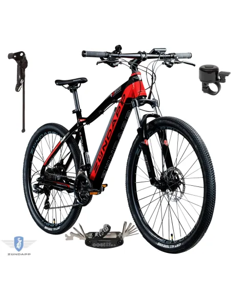 Rower Elektryczny Damski Męski Górski 27,5" SHIMANO LCD 250 W Amory ALU