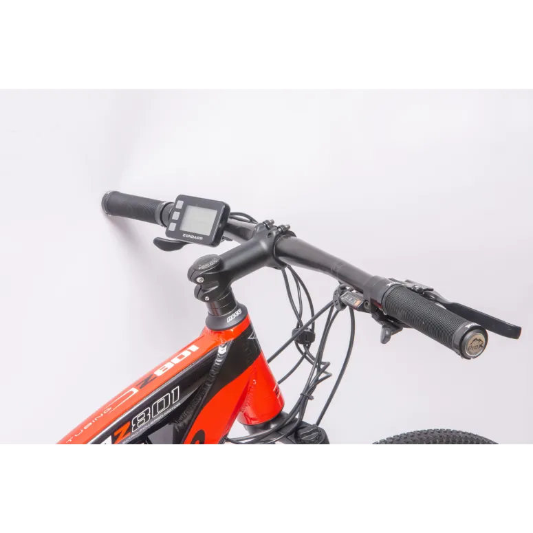 Rower Elektryczny Damski Męski Górski 27,5" SHIMANO LCD 250 W Amory ALU