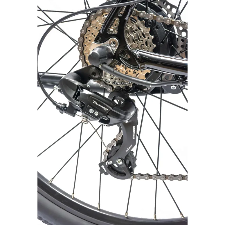 Rower Elektryczny Męski Damski Górski 27,5 MTB Amortyzacja Aluminium Tarcze