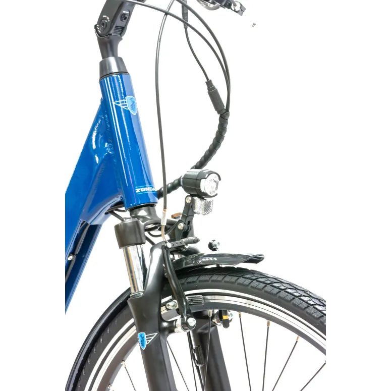 Rower Elektryczny Damski Miejski 28" SHIMANO Nexus Aluminium Amortyzacja