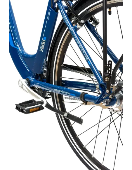 Rower Elektryczny Damski Miejski 28" SHIMANO Nexus Aluminium Amortyzacja