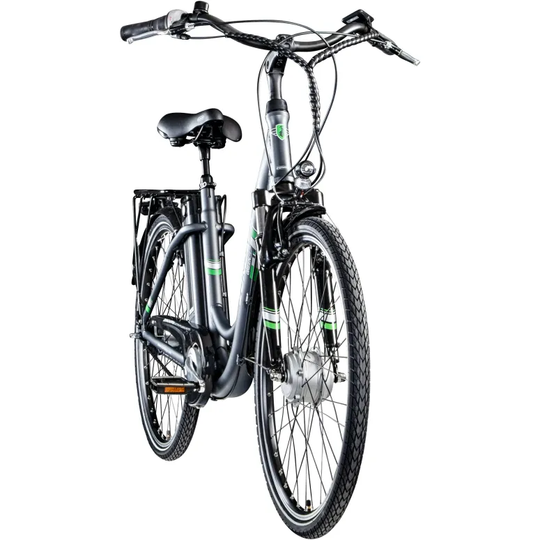 Rower Elektryczny Damski Miejski 28 SHIMANO Nexus Aluminium Światła 2025