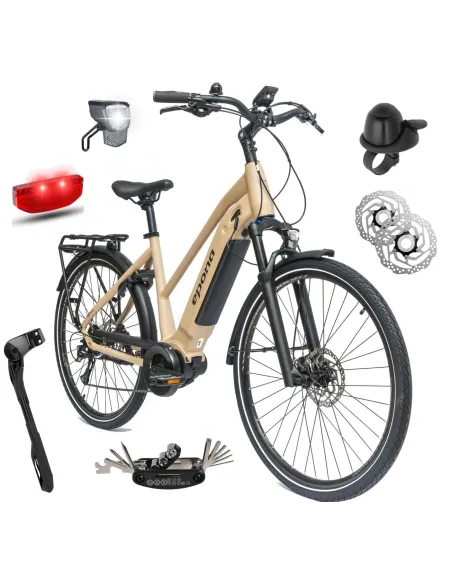 Rower Elektryczny Damski Męski Trekkingowy 28 250W 14.5AH Shimano 2024 UE