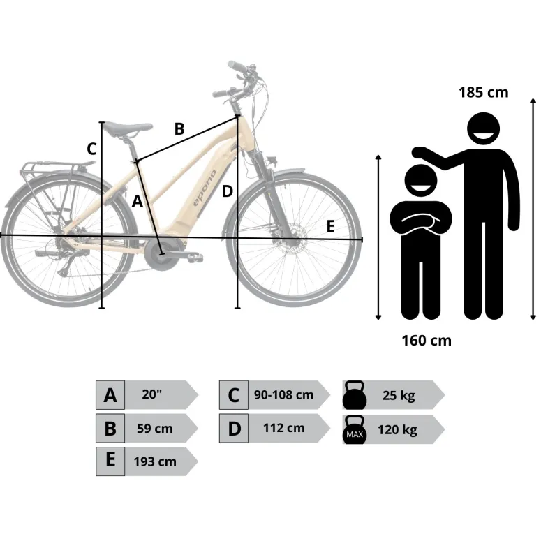 Rower Elektryczny Damski Męski Trekkingowy 28 250W 14.5AH Shimano 2024 UE