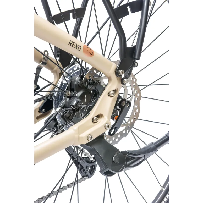 Rower Elektryczny Damski Męski Trekkingowy 28 250W 14.5AH Shimano 2024 UE