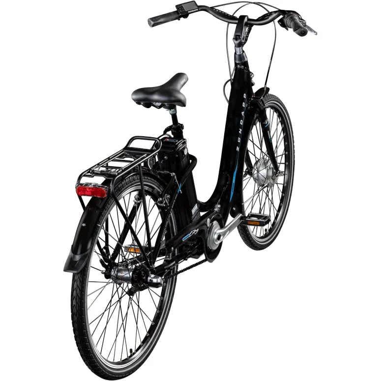 Rower Elektryczny Damski Miejski Koła 28" SHIMANO Nexus Aluminium LCD 250 W