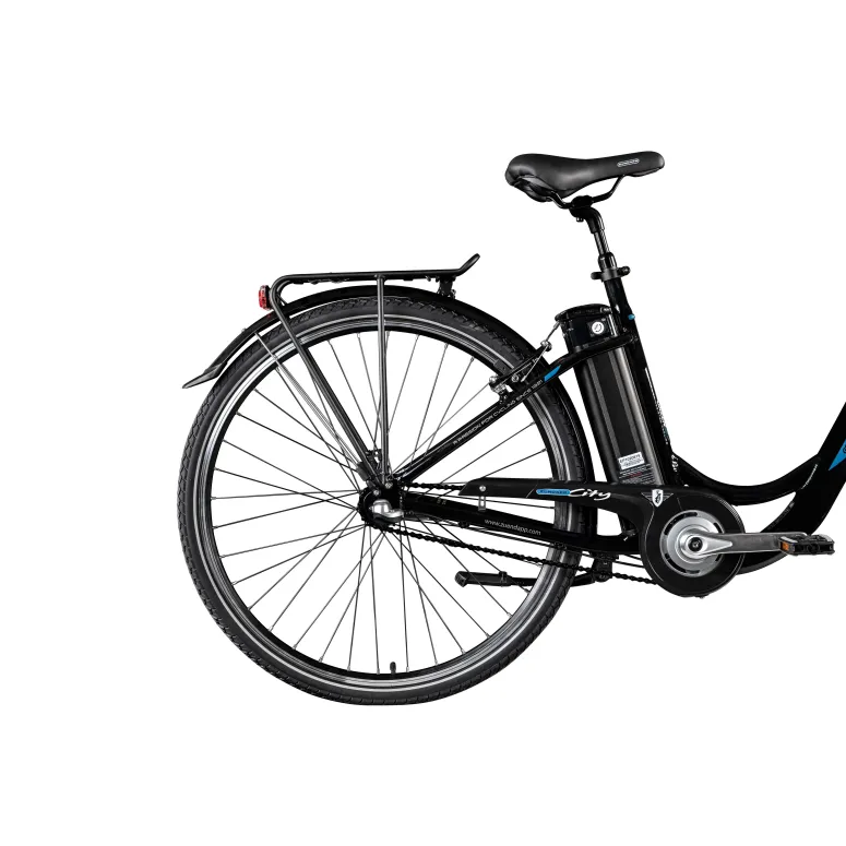 Rower Elektryczny Damski Miejski Koła 28" SHIMANO Nexus Aluminium LCD 250 W