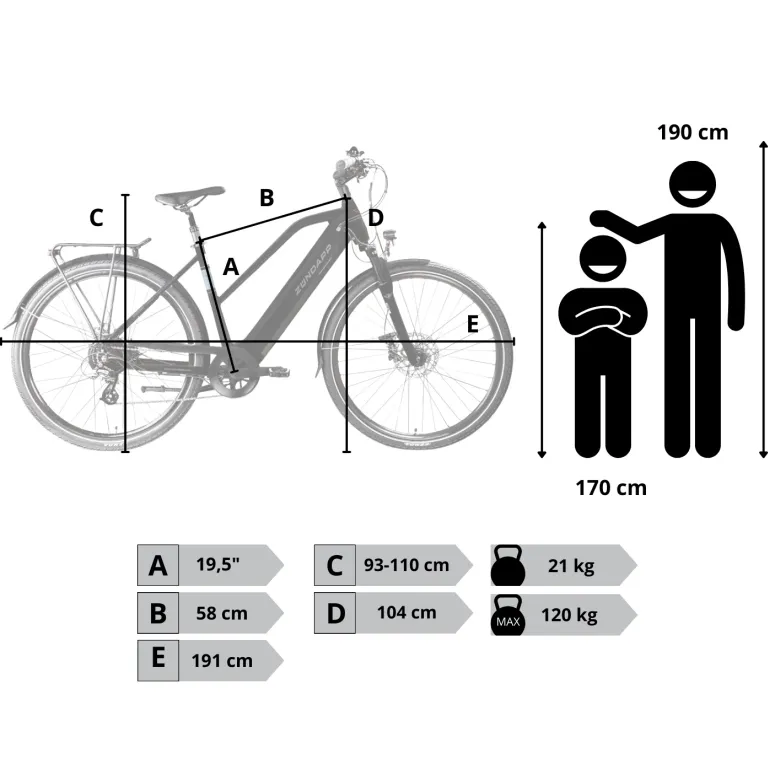 Rower Elektryczny Trekkingowy 28 Hydraulika 2025 Wspomaganie Światła Stopka