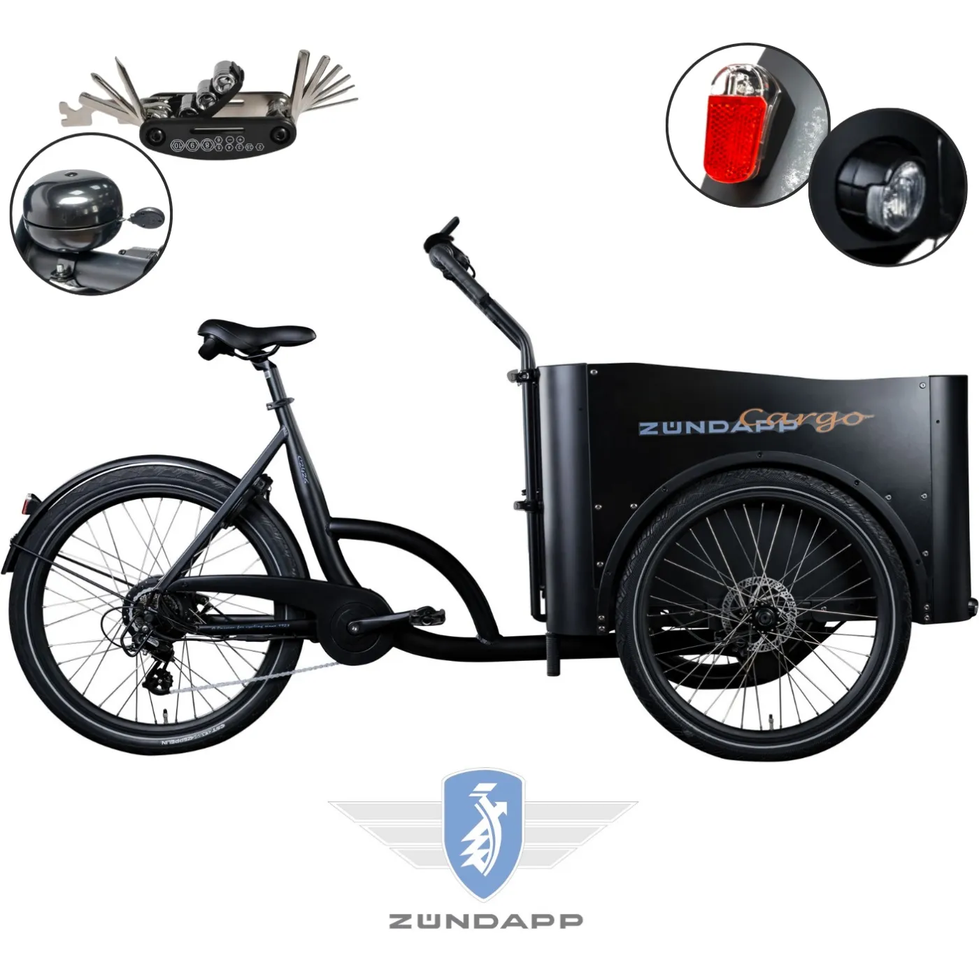 Rower Elektryczny Damski Męski Miejski Transportowy Cargo Riksza Koła 24 26